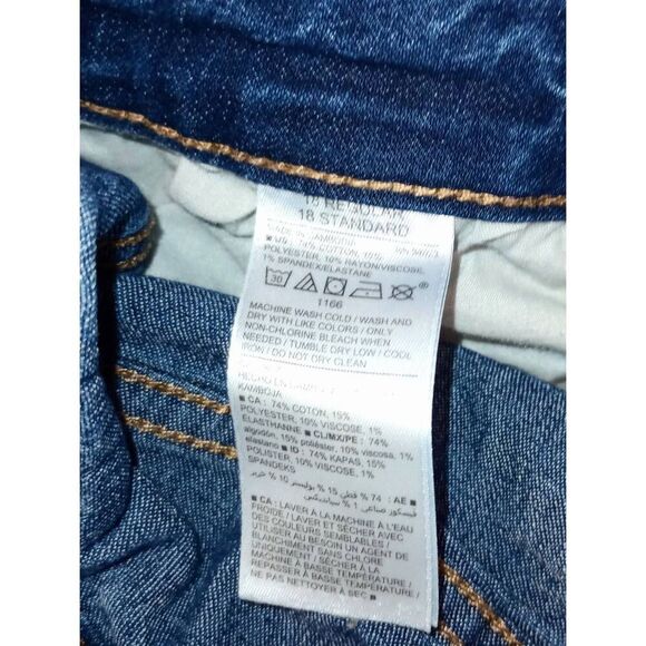 Old Navy super skinny mid-rise jeans size 18 - Picture 5 of 5